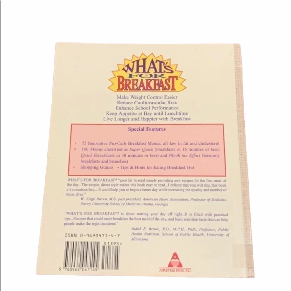 WHAT’S FOR BREAKFAST LIGHT & EASY COOKBOOK